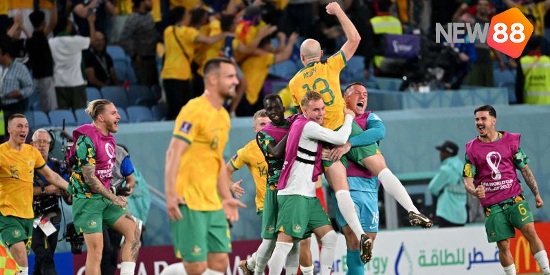 Úc là đội Châu Á đầu tiên vào vòng 1/8 World Cup 2022