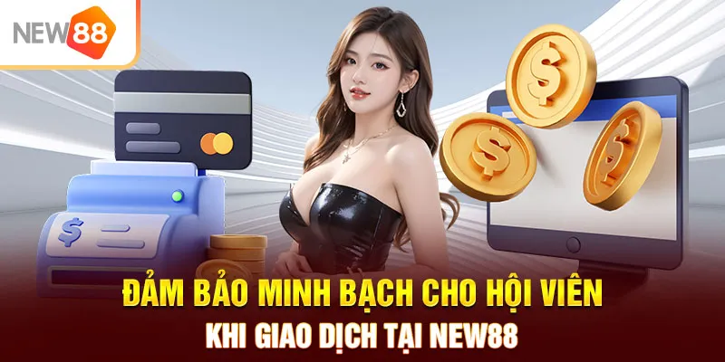 Đảm bảo minh bạch cho hội viên khi giao dịch tại NEW88